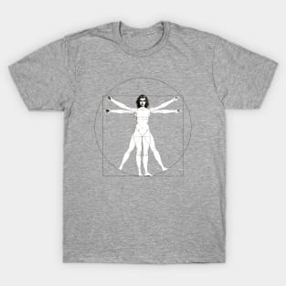 Vitruvian Woman / BW version T-Shirt